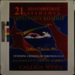 21ος ΚΟΛΥΜΒΗΤΙΚΟΣ ΔΙΑΠΛΟΥΣ ΤΟΡΩΝΑΙΟΥ ΚΟΛΠΟΥ 1991